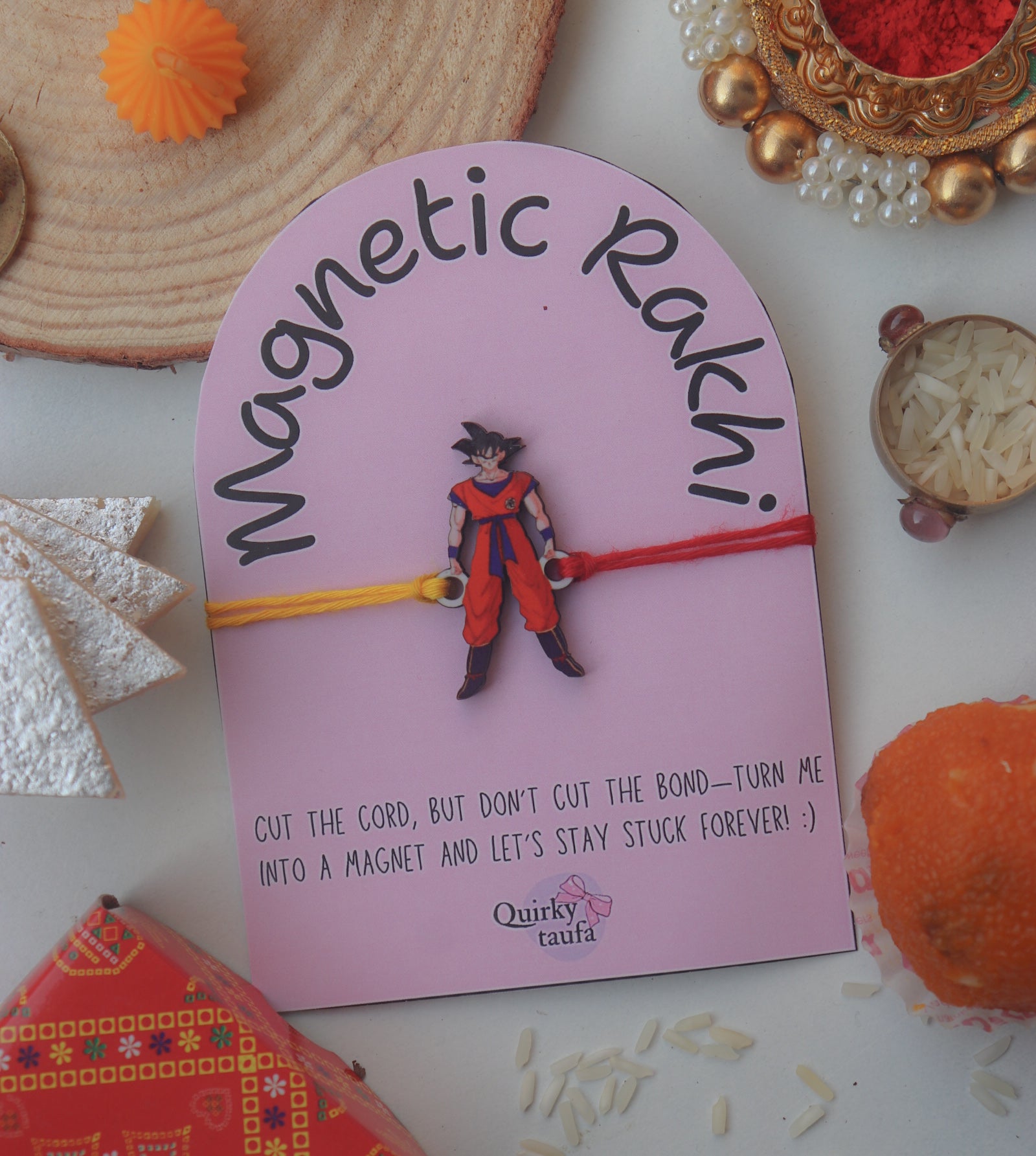 Goku Magnetic Rakhi