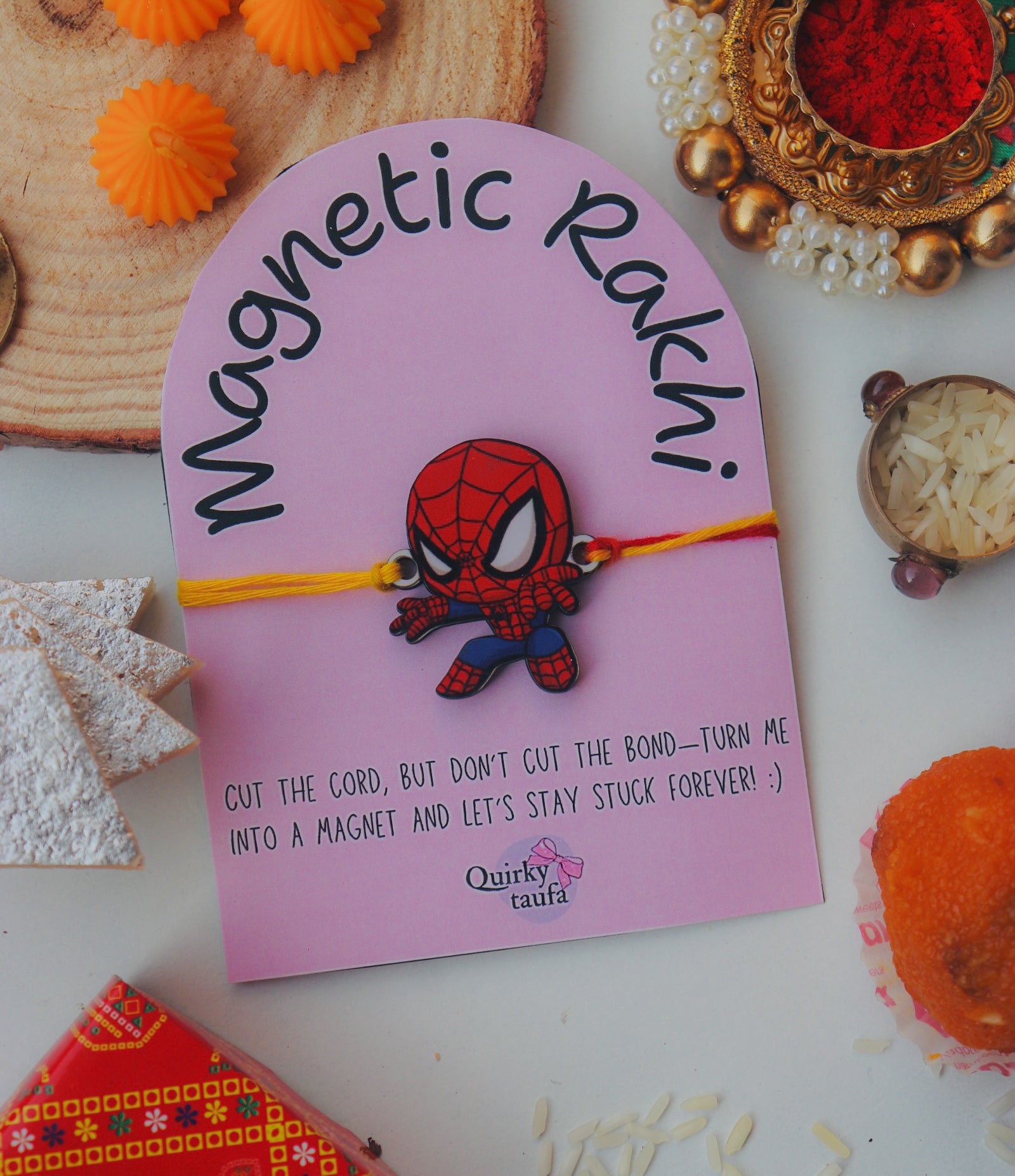 Spiderman Magnetic Rakhi
