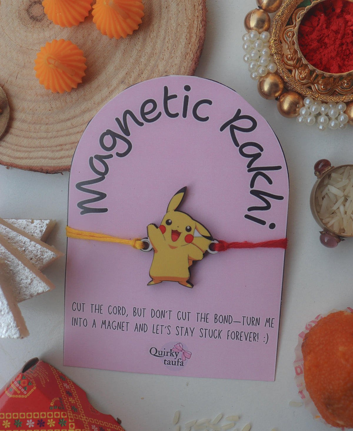 Pikachu Magnetic Rakhi