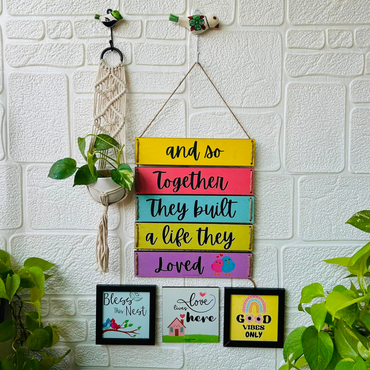 Together They Built a Life wall Combo