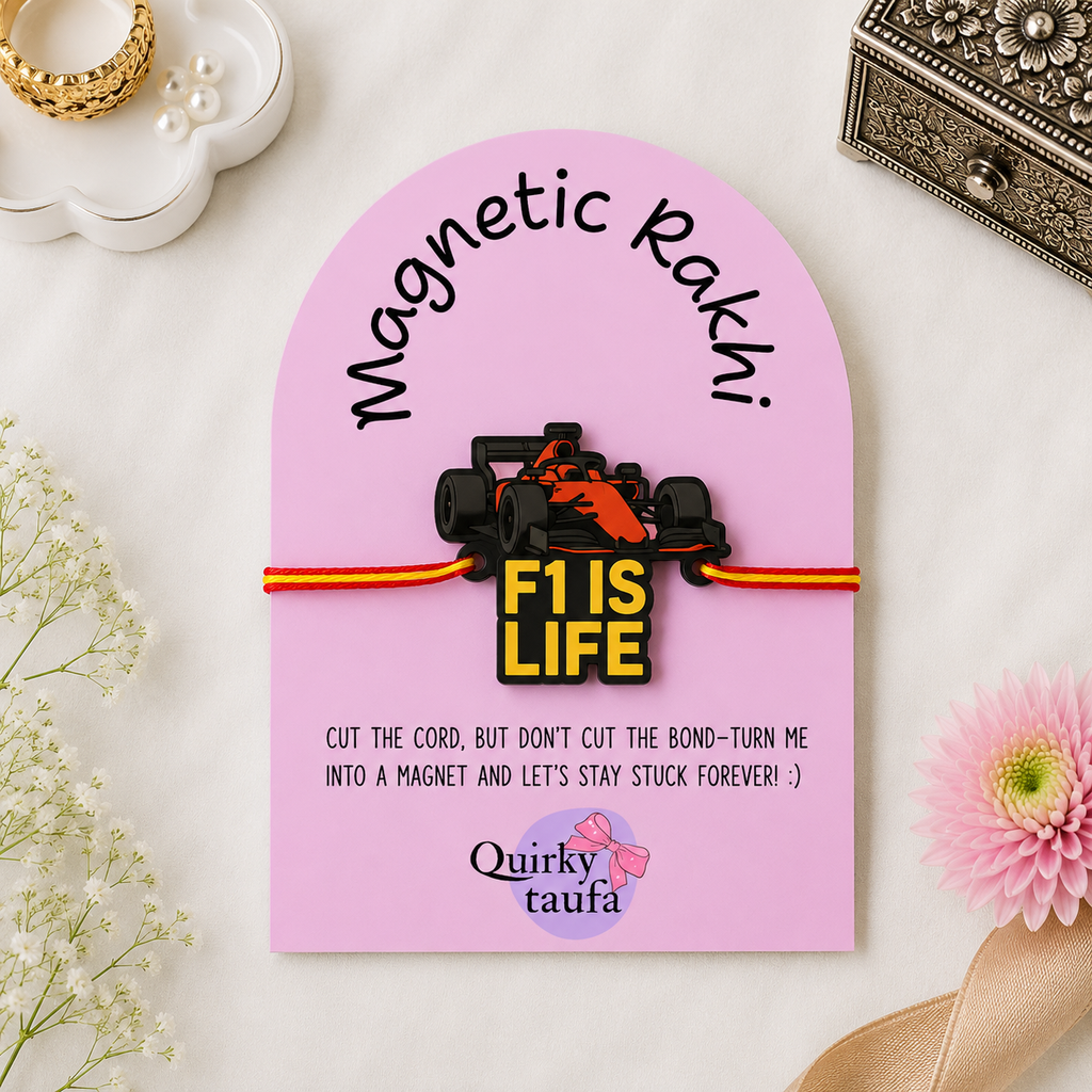 F1 is Life Magnetic Rakhi