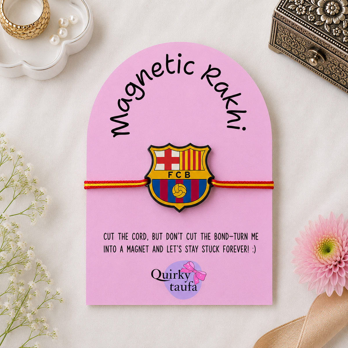 FCB Magnetic Rakhi