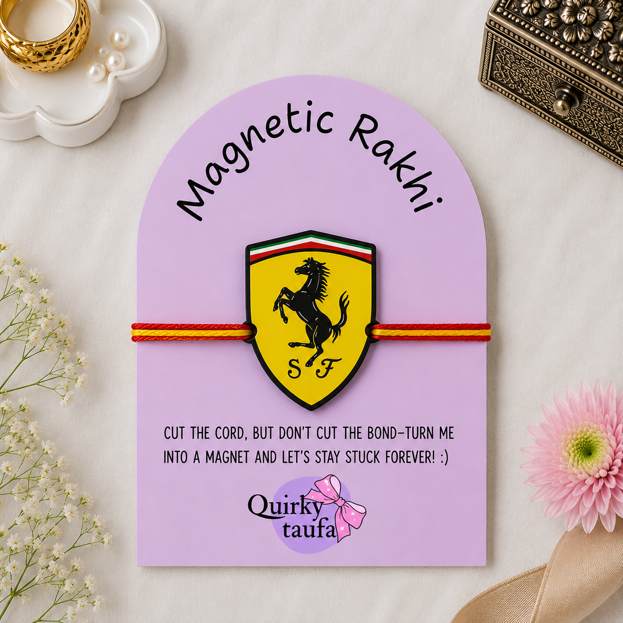 Ferari Magnetic Rakhi