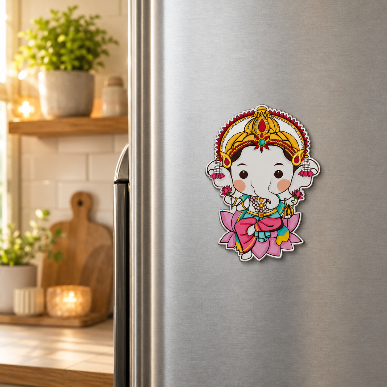 Ganpati shape Magnet