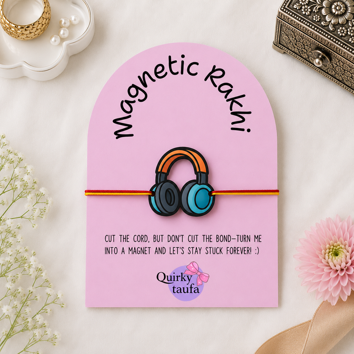 Headphone Magnetic Rakhi