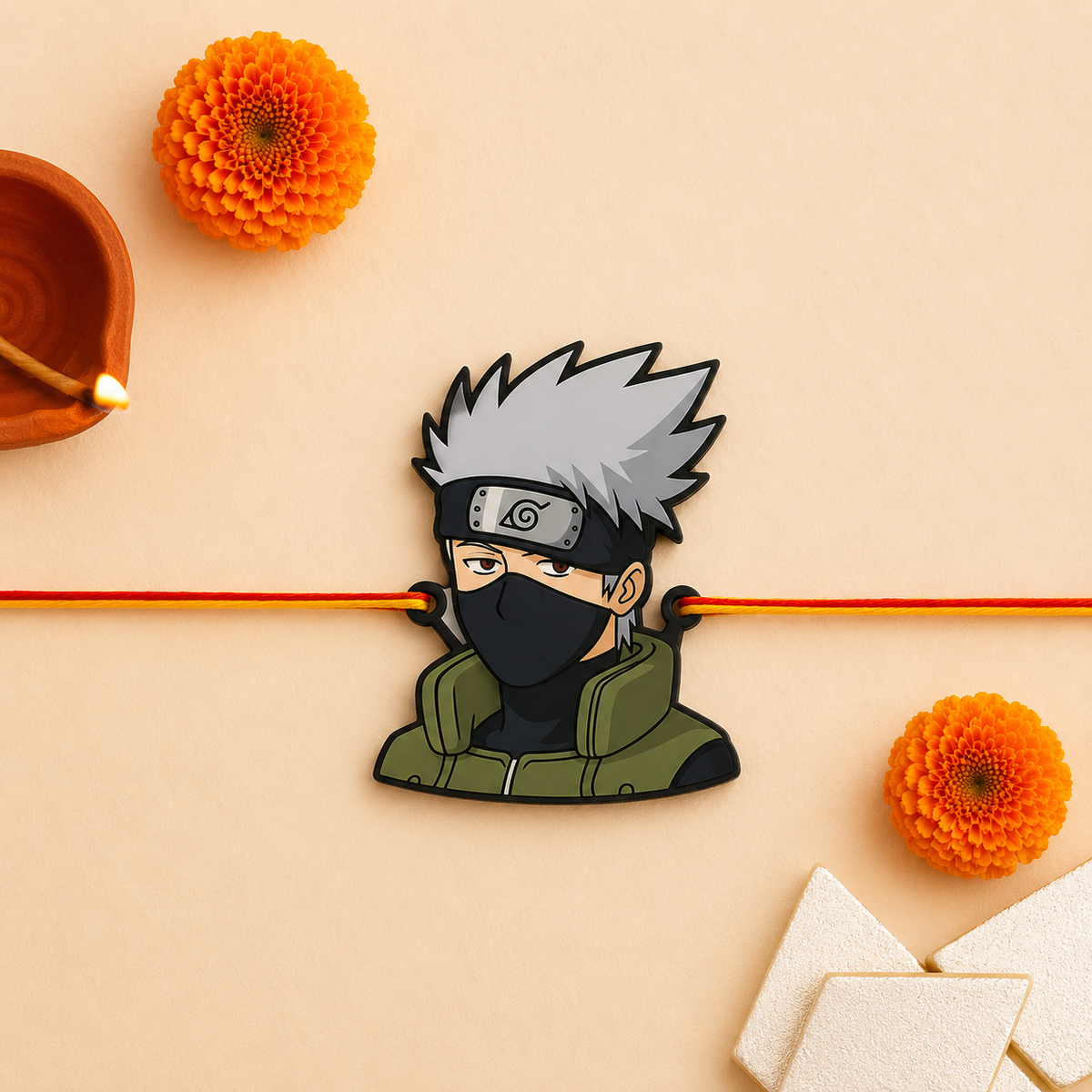 Kakashi Magnetic Rakhi
