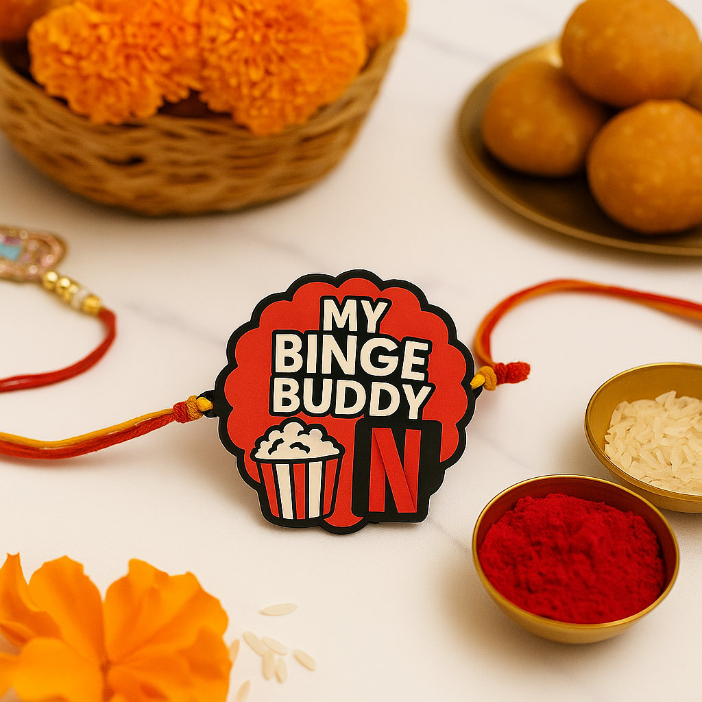 Netflix Bro Magnetic Rakhi