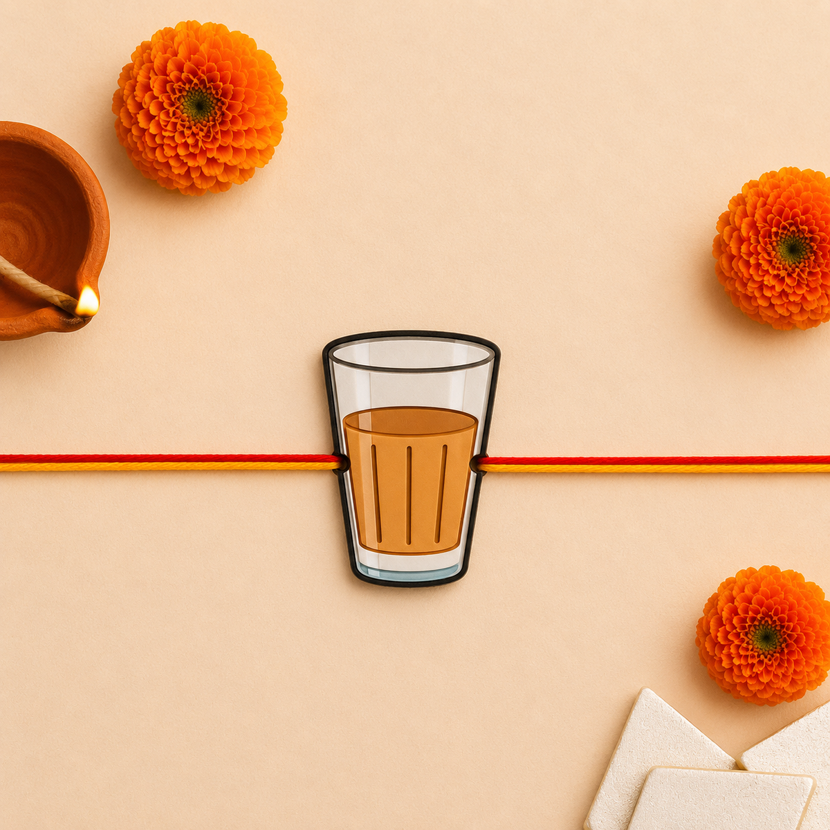Chai Magnetic Rakhi