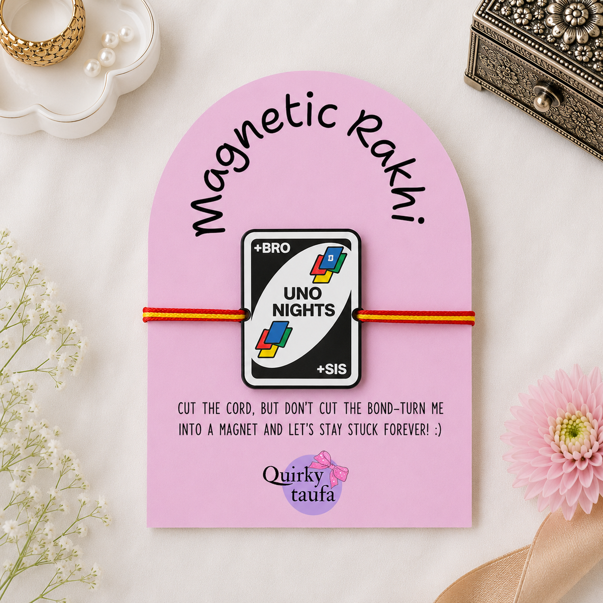 Uno Magnetic Rakhi