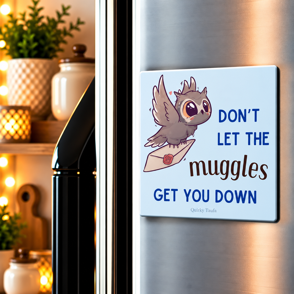 Don't let the muggles get you down Magnet