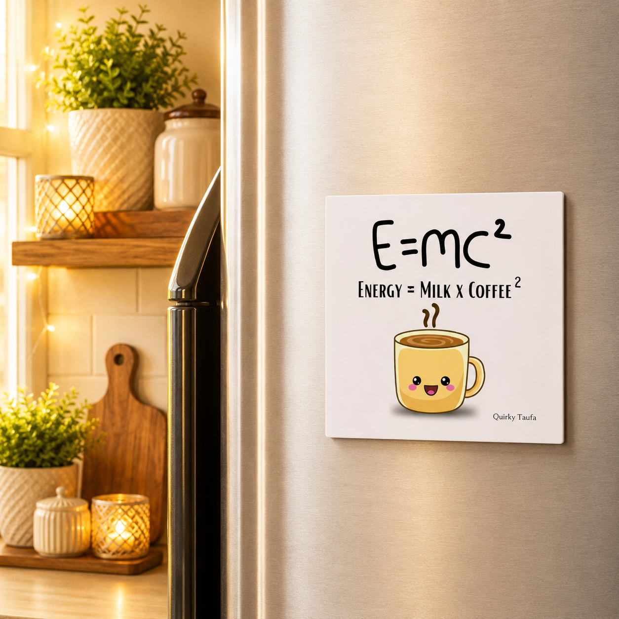 E=Mc Square Magnet