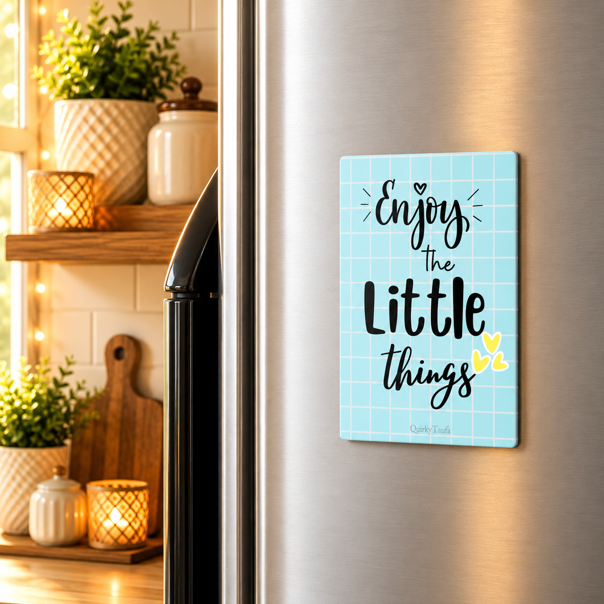 Enjoy the little Things Magnet