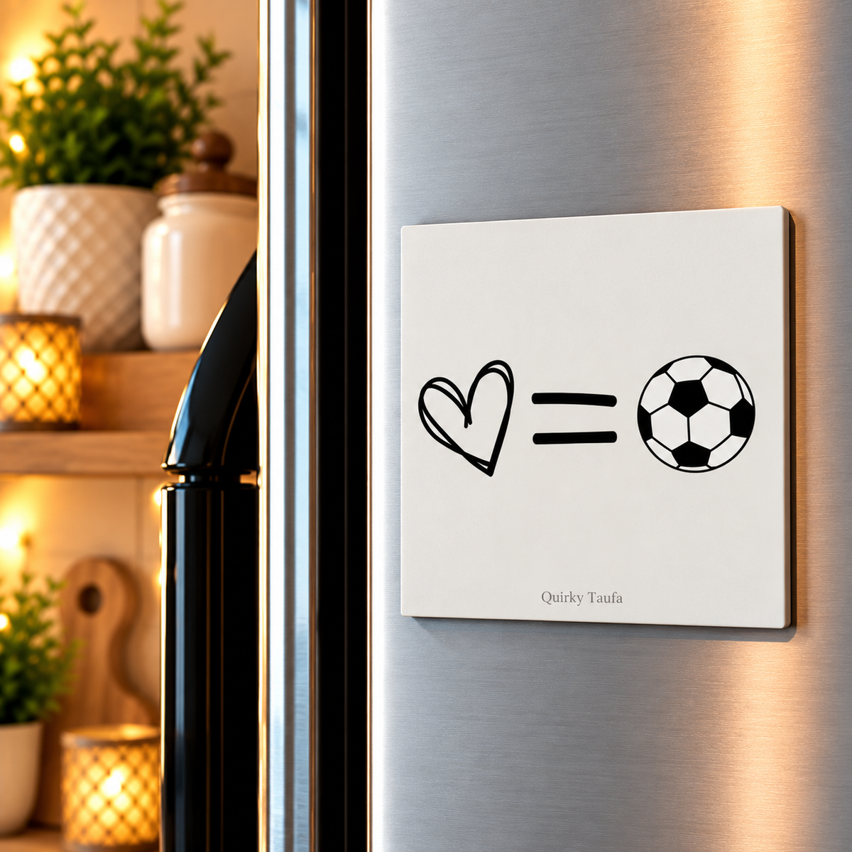 Football Is Love Magnet
