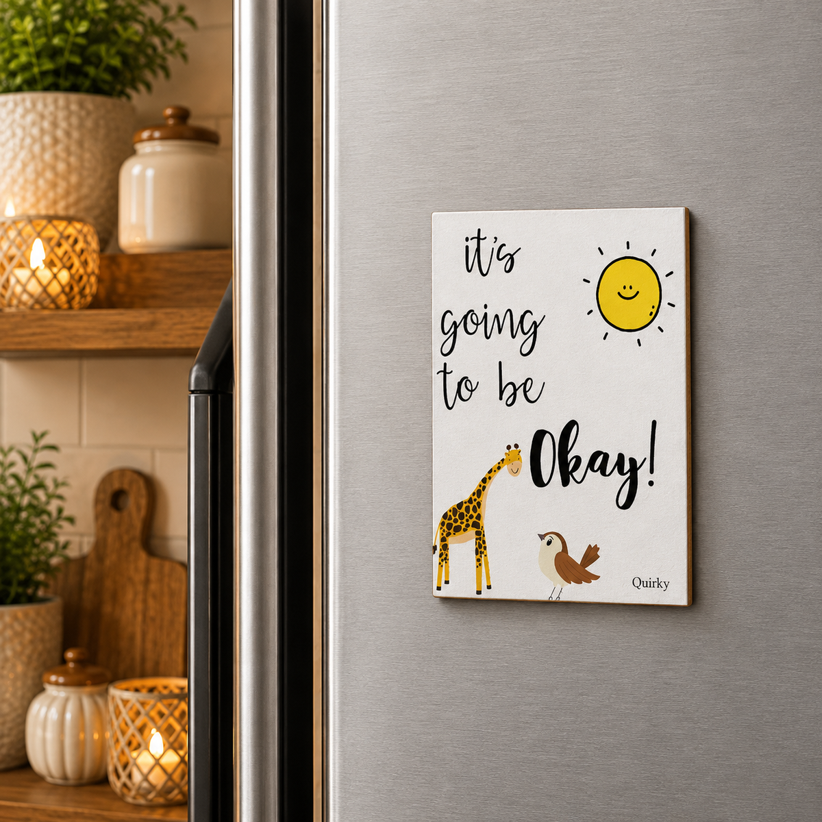 It's Going To be Okay Rectangle Magnet