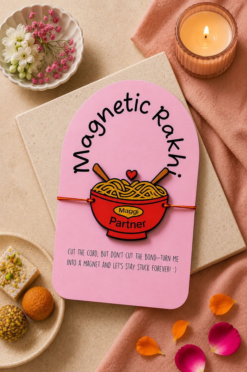 Maggi Partner Magnetic Rakhi